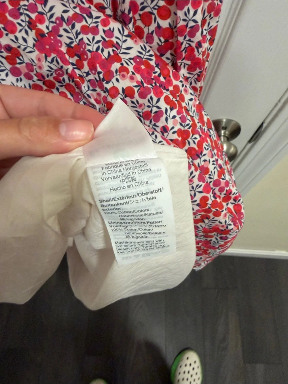 J Crew Liberty Print Midi Tiered Dress - Size XXS